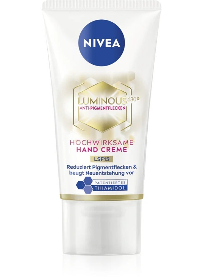 نيفيا كريم اليدين المضاد للبقع سيلولار لومينوس 630 مع عامل حماية من الشمس SPF15، 50 مل - Image 1